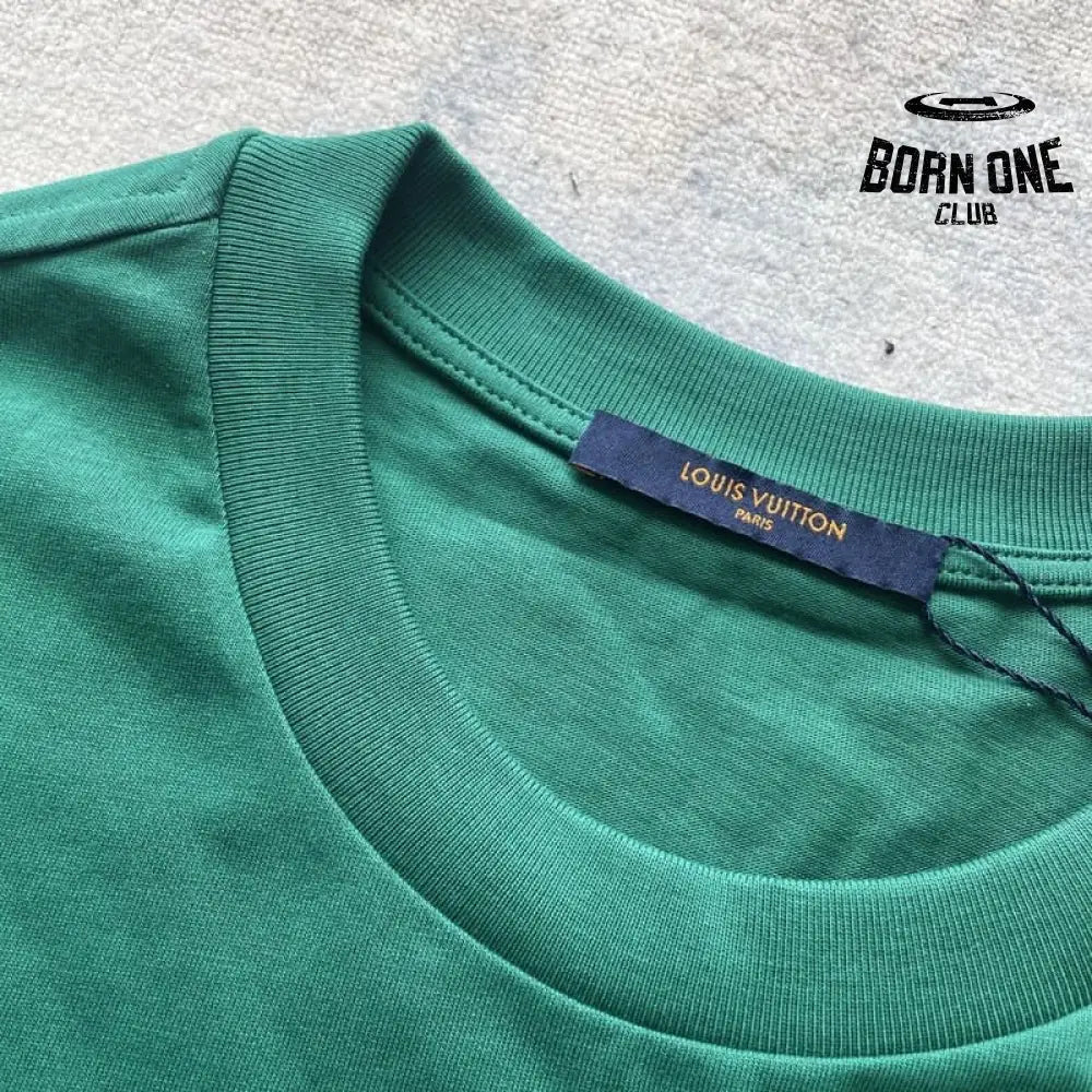 Camiseta Louis Vuitton LVSE Monogram Gradient Green