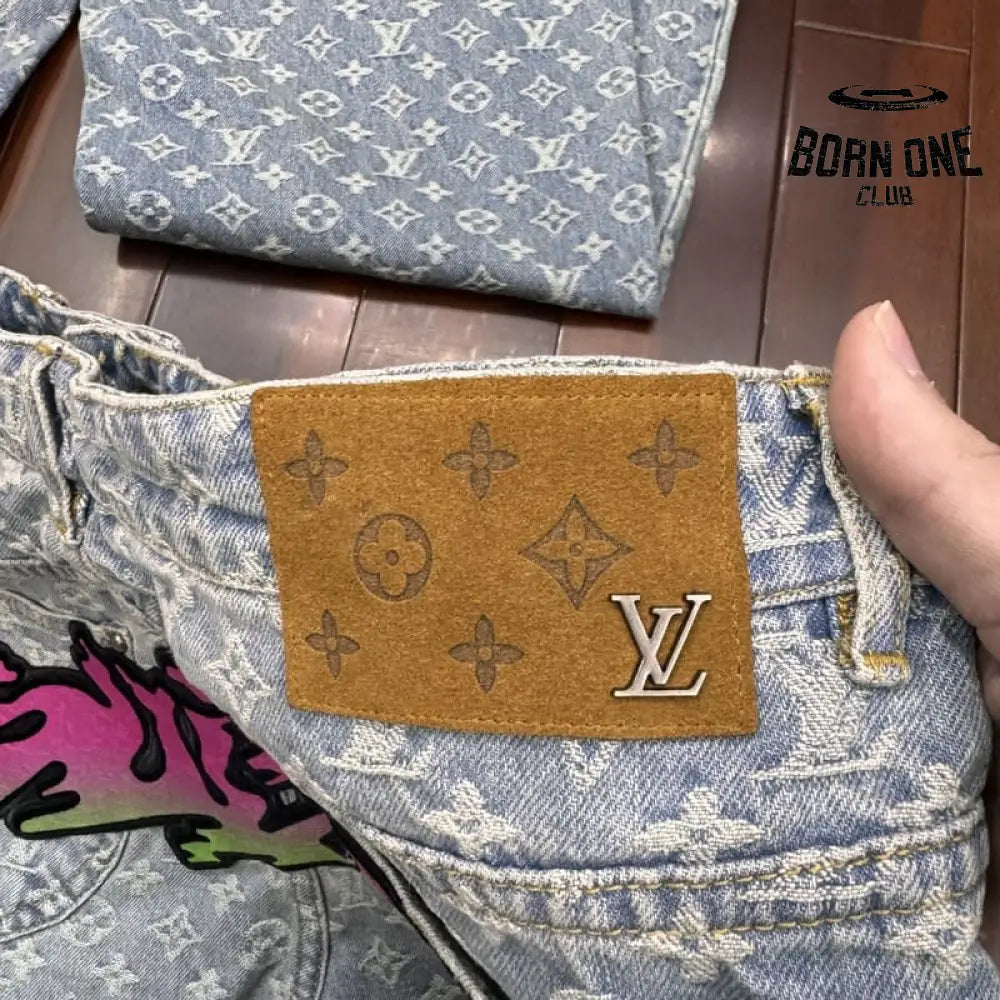Louis Vuitton Calça Jeans "Indigo"