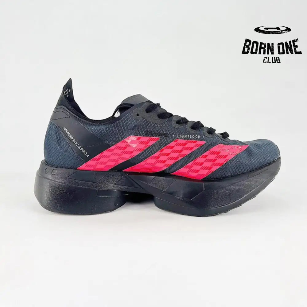 Adidas Adizero Adios Pro 4 Mercedes AMG Preto/Vermelho Lúcido