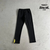 Conjunto Syna World College Logo Preto/Amarelo