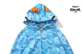 Bape Shark Moletom Zíper