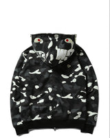 Bape Shark Moletom Zíper