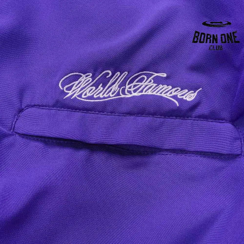 Jaqueta Supreme x Nike Track Purple