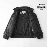 Jaqueta Supreme x Chicago White Sox Couro Varsity Black