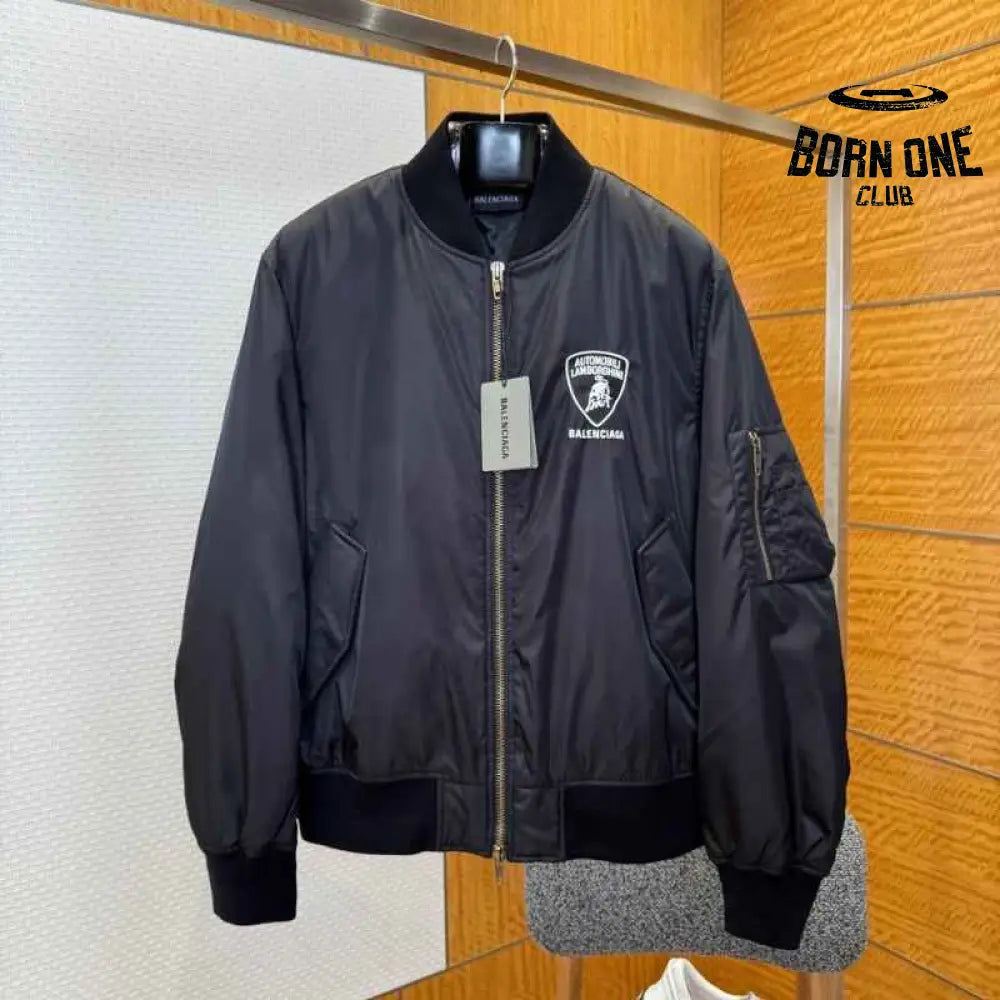 Jaqueta Balenciaga x Lamborghini Automobili Bomber Black
