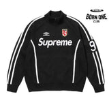 Jaqueta Supreme x Umbro Zíper Black