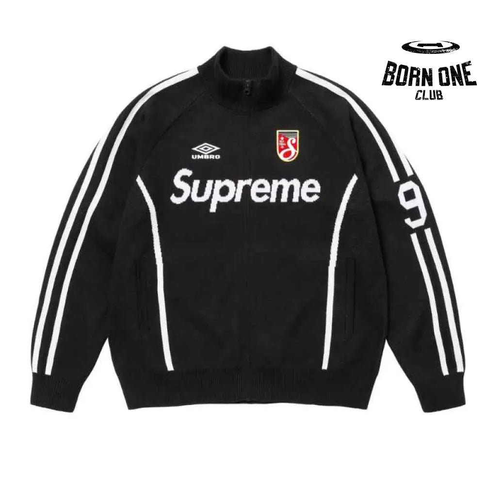 Jaqueta Supreme x Umbro Zíper Black