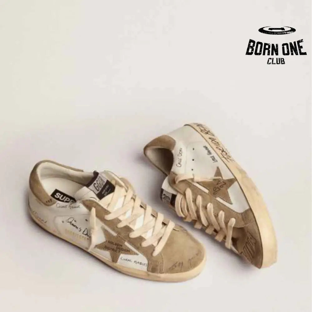 Golden Goose LTD Super-Star White Beige