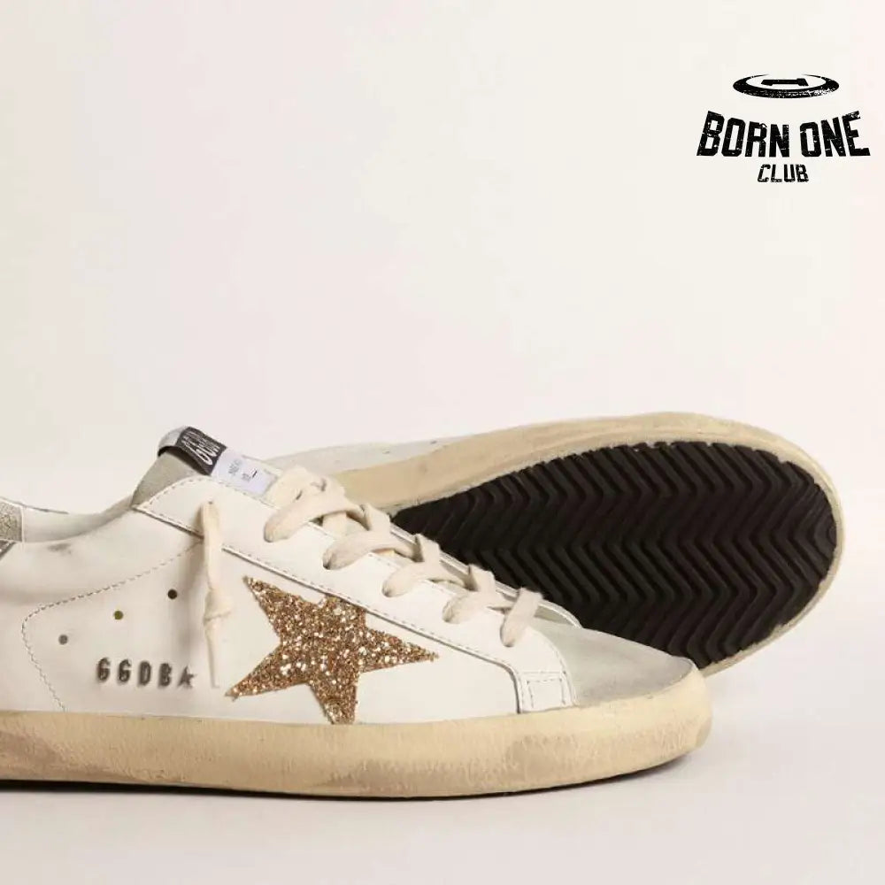 Golden Goose Super-Star White Star Golden