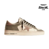 Golden Goose Stardan Gray Cream