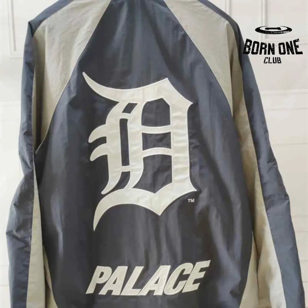 Jaqueta Palace x Detroit Tigers New Era Track Navy/Blue