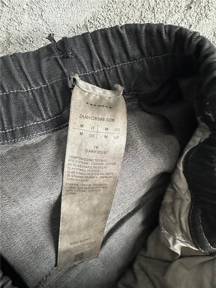 Rick Owens DRKSHDW Cargo Calça Jeans (Alta Qualidade)