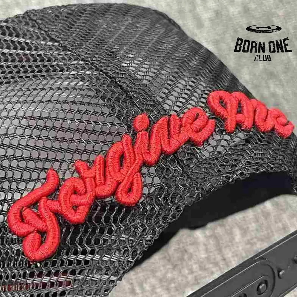 Boné Trucker SynaWorld Black/Red