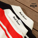 Camisa Supreme x Nike Stripe Rugby Vermelha/Branca
