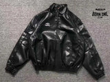 Jaqueta Supreme x Umbro Leather Track Black