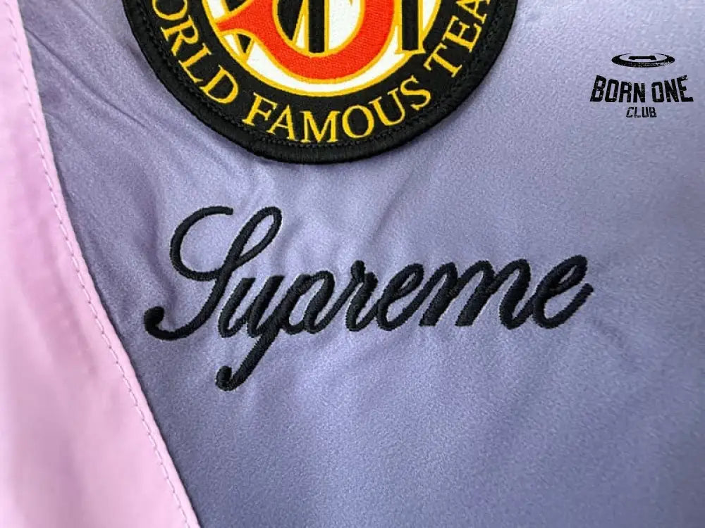 Conjunto Supreme x Umbro Gradient Track Pink