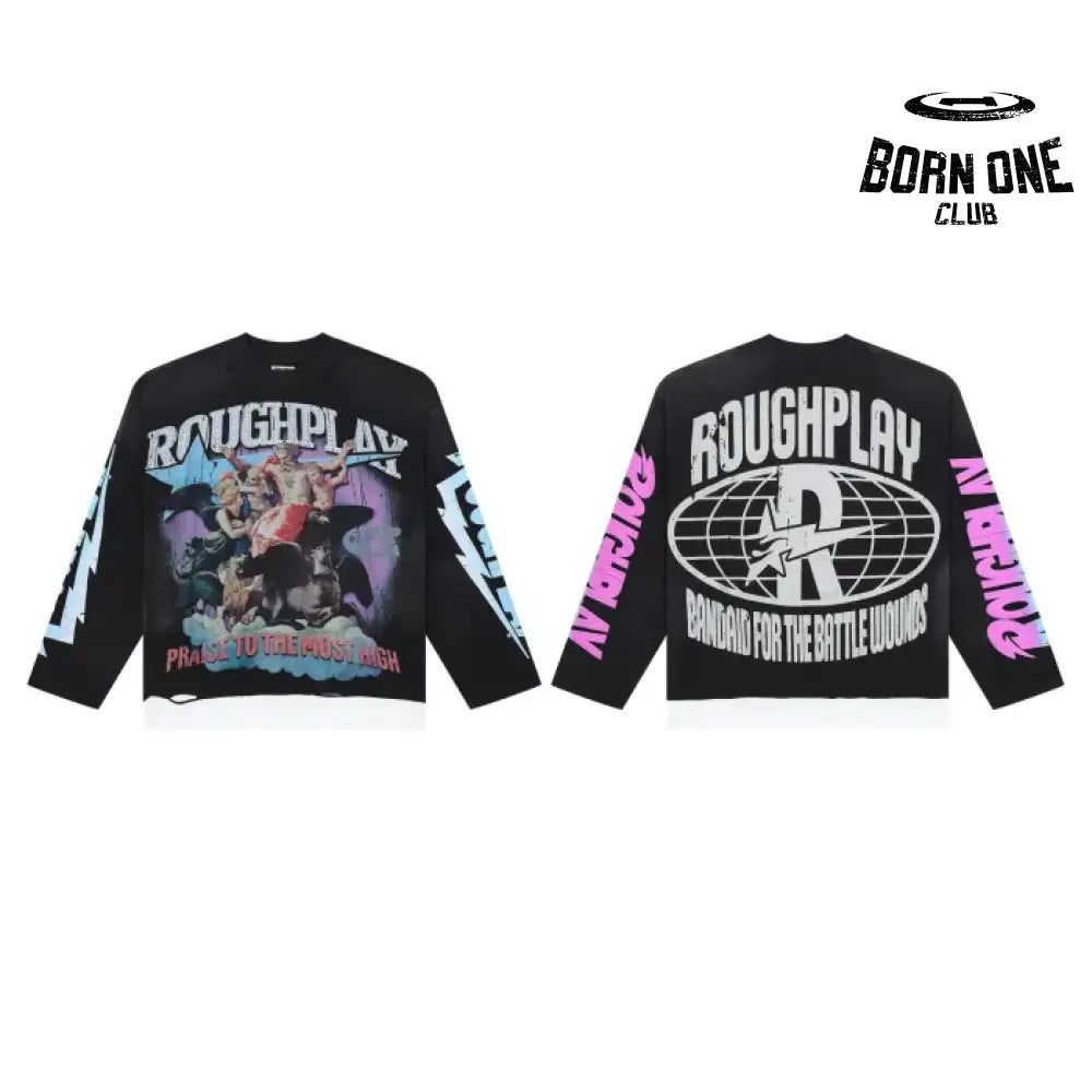 Rough Play Camiseta Manga Longa