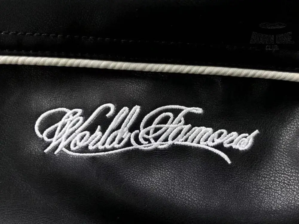 Jaqueta Supreme x Nike Varsity Preta