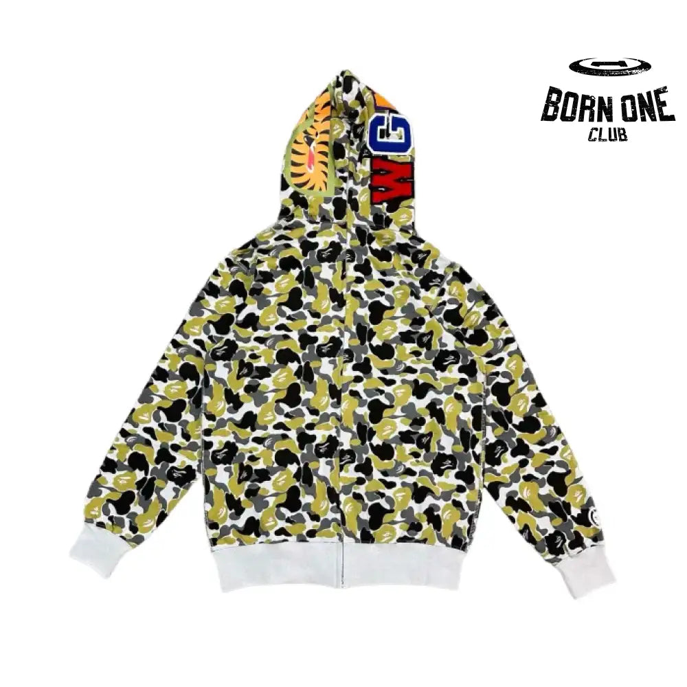 Bape Shark Moletom Zíper