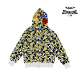 Bape Shark Moletom Zíper