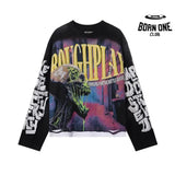 Rough Play Camiseta Manga Longa