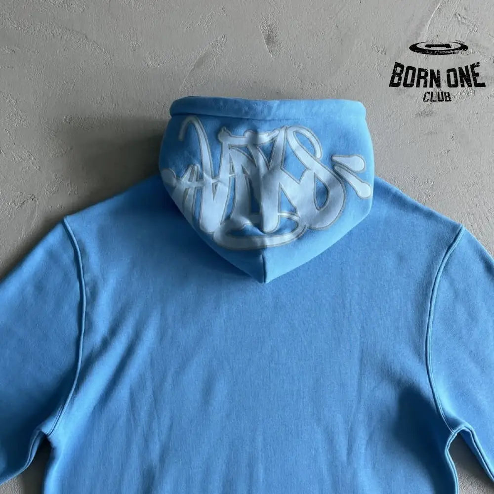 Conjunto Synaworld Logo Azul