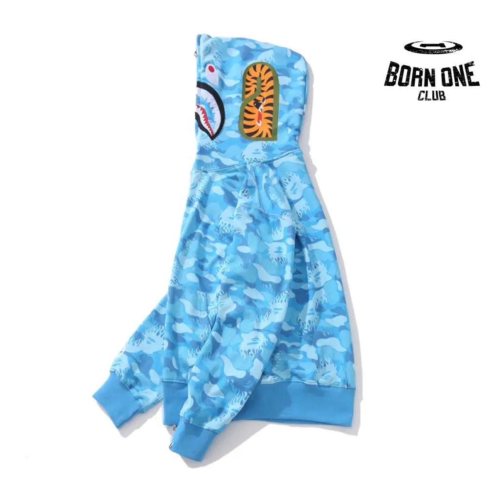 Bape Shark Moletom Zíper