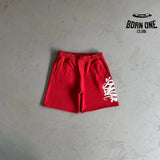 Conjunto Team Syna Hood Twinset Red
