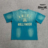 Camiseta Amiri Skate Verde