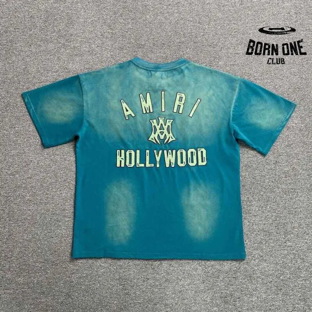 Camiseta Amiri Skate Verde