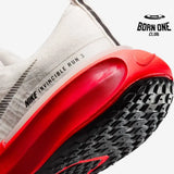 Nike Invincible Run 3 - Branco/Vermelho Neon