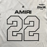 Camiseta Amiri 22 SKATER Branco