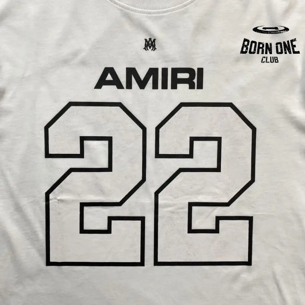 Camiseta Amiri 22 SKATER Branco
