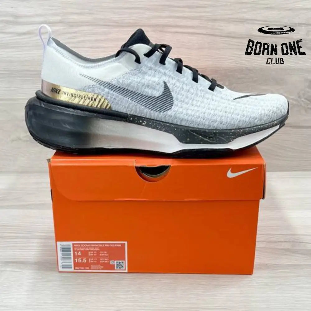 Nike Invincible Run 3 - Cinza/Preto Gold