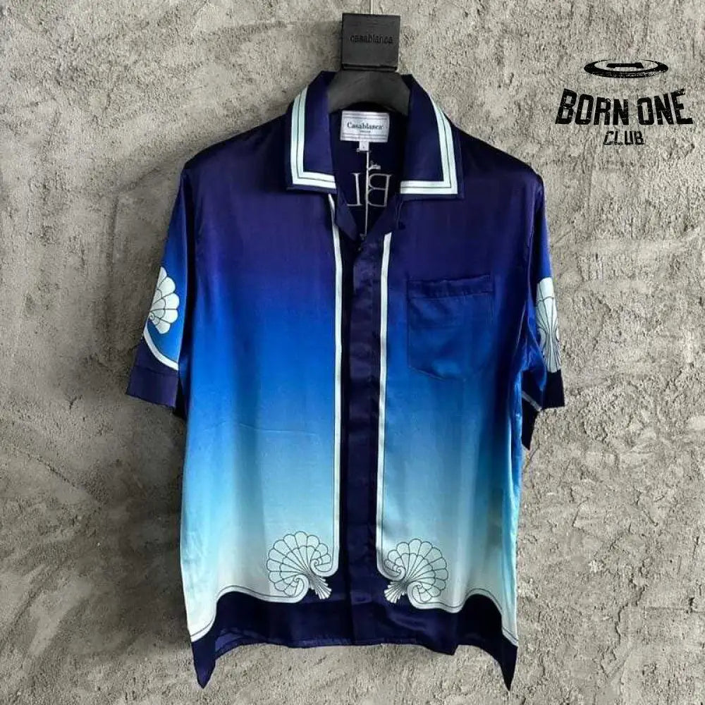 Conjunto Casablanca Seda Place Vendome Azul