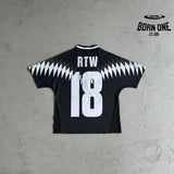 Camiseta Corteiz Futebol Preto