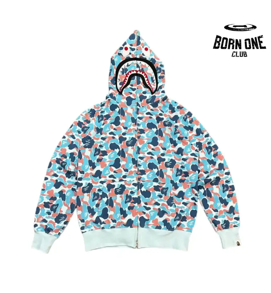 Bape Shark Moletom Zíper