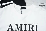 Camiseta Amiri Bar Logo White