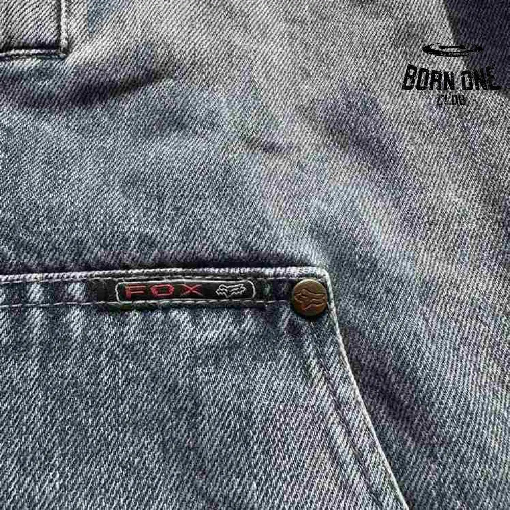 Jaqueta Supreme x Fox Racing Hooded Work Denim