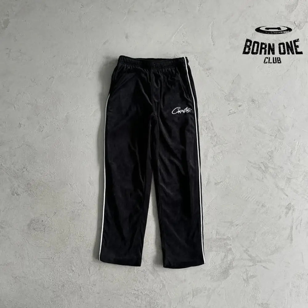 Conjunto Corteiz Veludo Preto