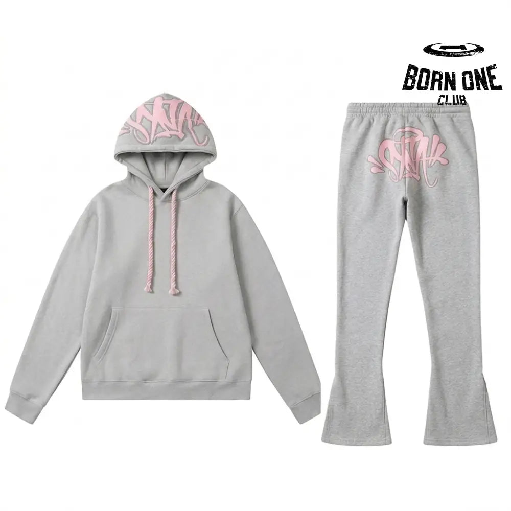 Conjunto Synaworld Logo Cinza