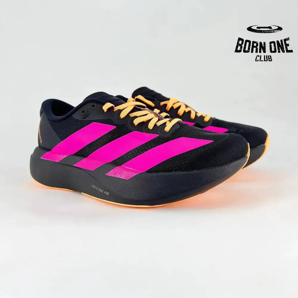 Adidas Adizero EVO SL - Preto/Rosa/Laranja