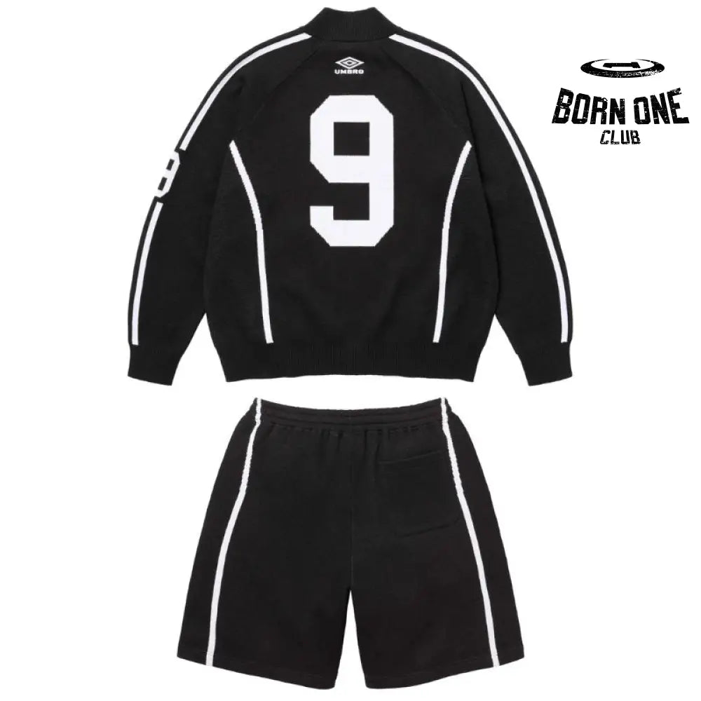 Conjunto Supreme x Umbro Zíper Black