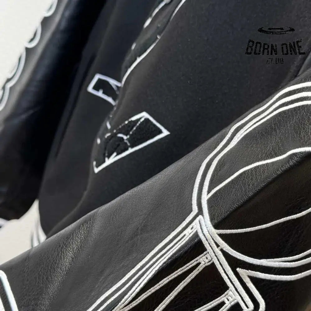 Jaqueta Louis Vuitton x NBA Leather Preta
