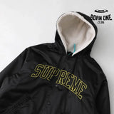 Jaqueta Supreme x Mitchell & Ness Varsity Satin Black