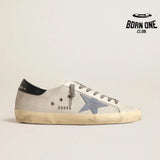 Golden Goose Super-Star light silver Blue