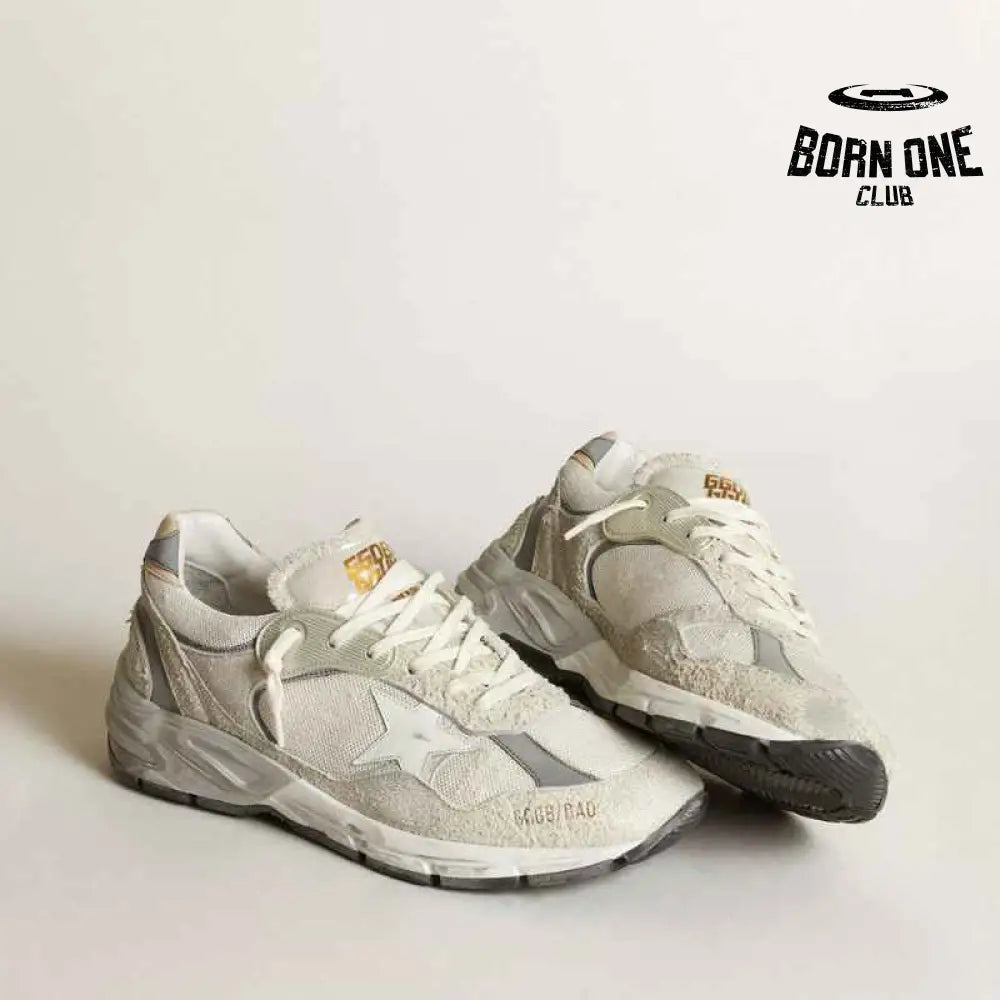 Golden Goose Dad-Star White Gray