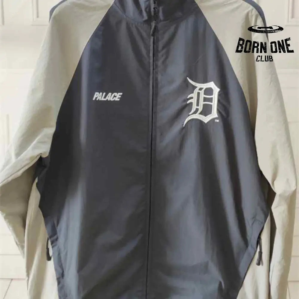 Jaqueta Palace x Detroit Tigers New Era Track Navy/Blue