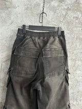 Rick Owens DRKSHDW Cargo Calça Jeans (Alta Qualidade)