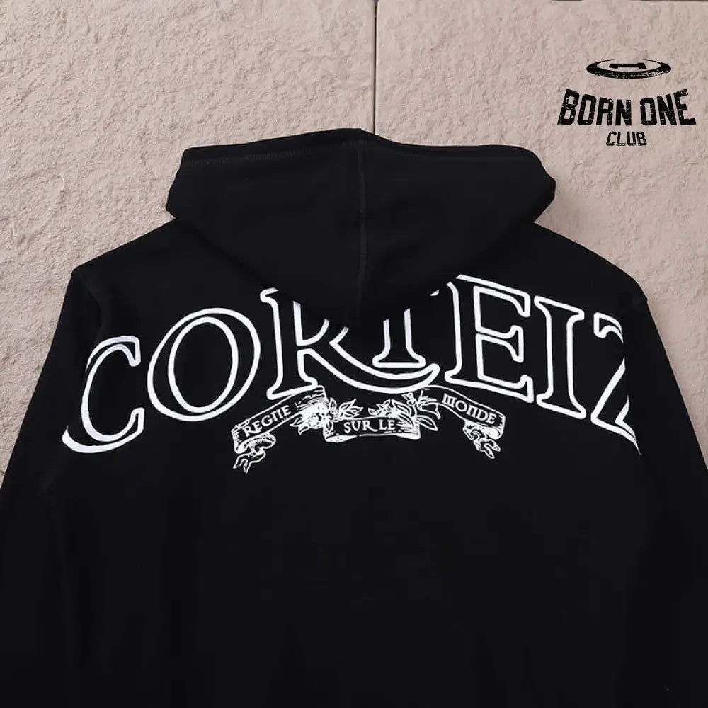 Conjunto Corteiz Superior Royale Preto/Branco